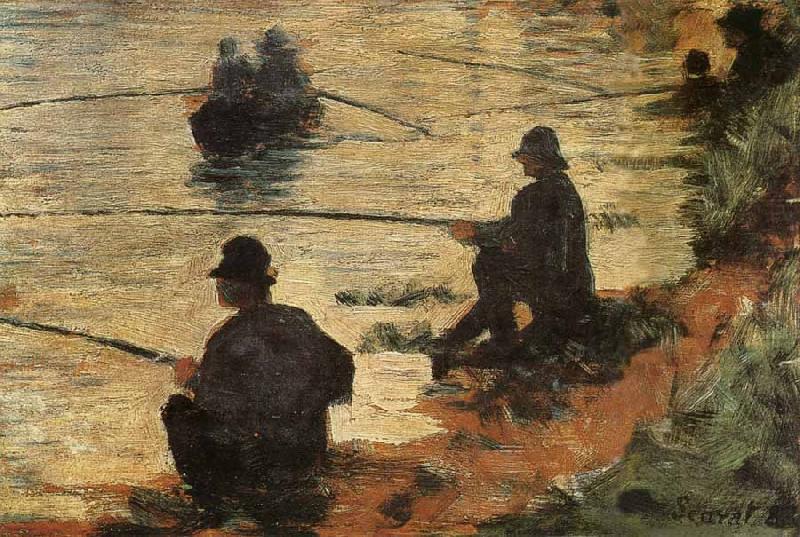 Fisherman, Georges Seurat